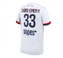 Paris Saint-Germain Warren Zaire-Emery #33 Koszulka Wyjazdowa 2025-26 Krótki Rękaw